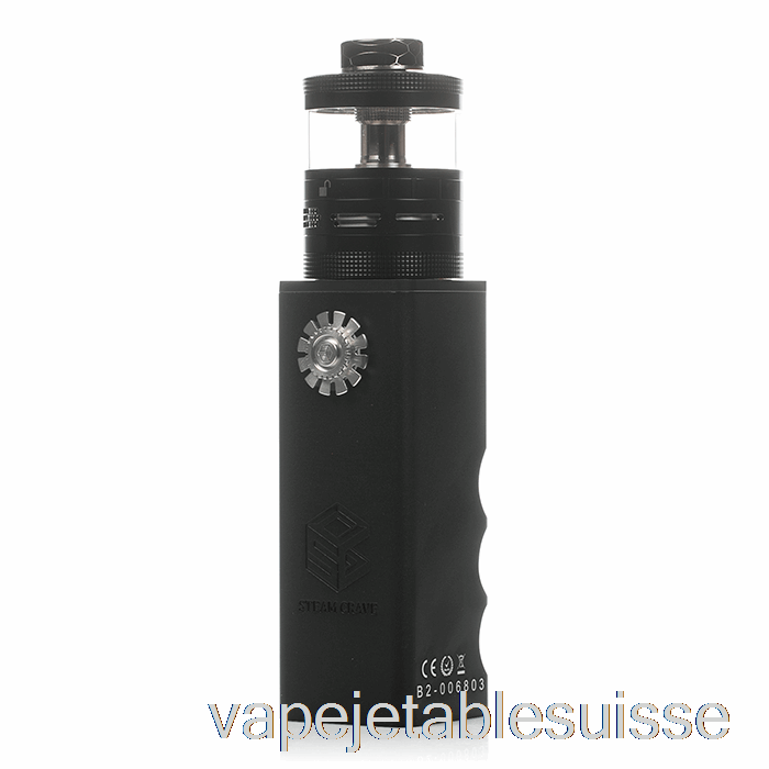 Vape Suisse Steam Crave Titan Advanced Combo Rdta Kit De Démarrage Noir